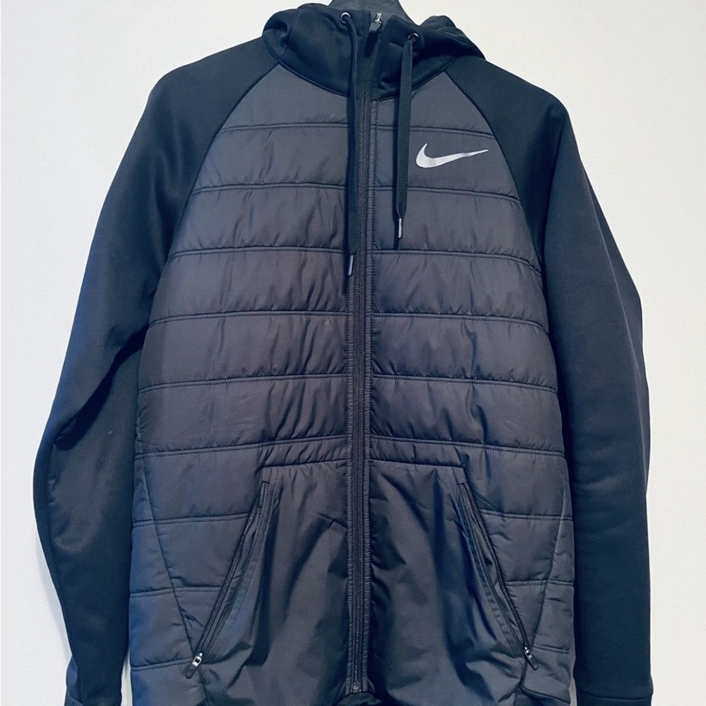 Nike Quilted Hooded Zip up Jacket